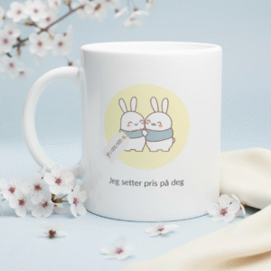 Jeg setter pris på deg - krus