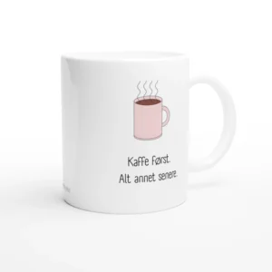 Rosa kopp kaffe - krus - Bilde 2