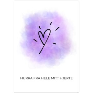 Hurra fra hele mitt hjerte