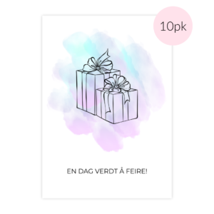 En dag verdt å feire! 10pk