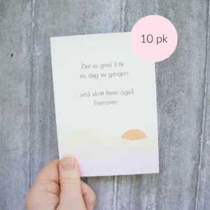 Små skritt 10pk