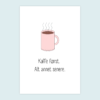 Kaffe først rosa