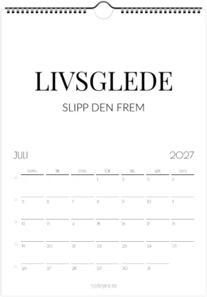 2027 - Et år å ta vare på - Bilde 8