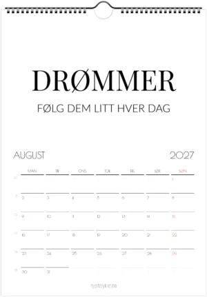 2027 - Et år å ta vare på - Bilde 9