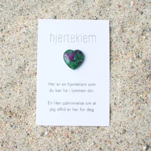 Grønn Lilla hjerteklem