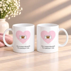 Nesten skummelt. Rosa - krus - Bilde 4