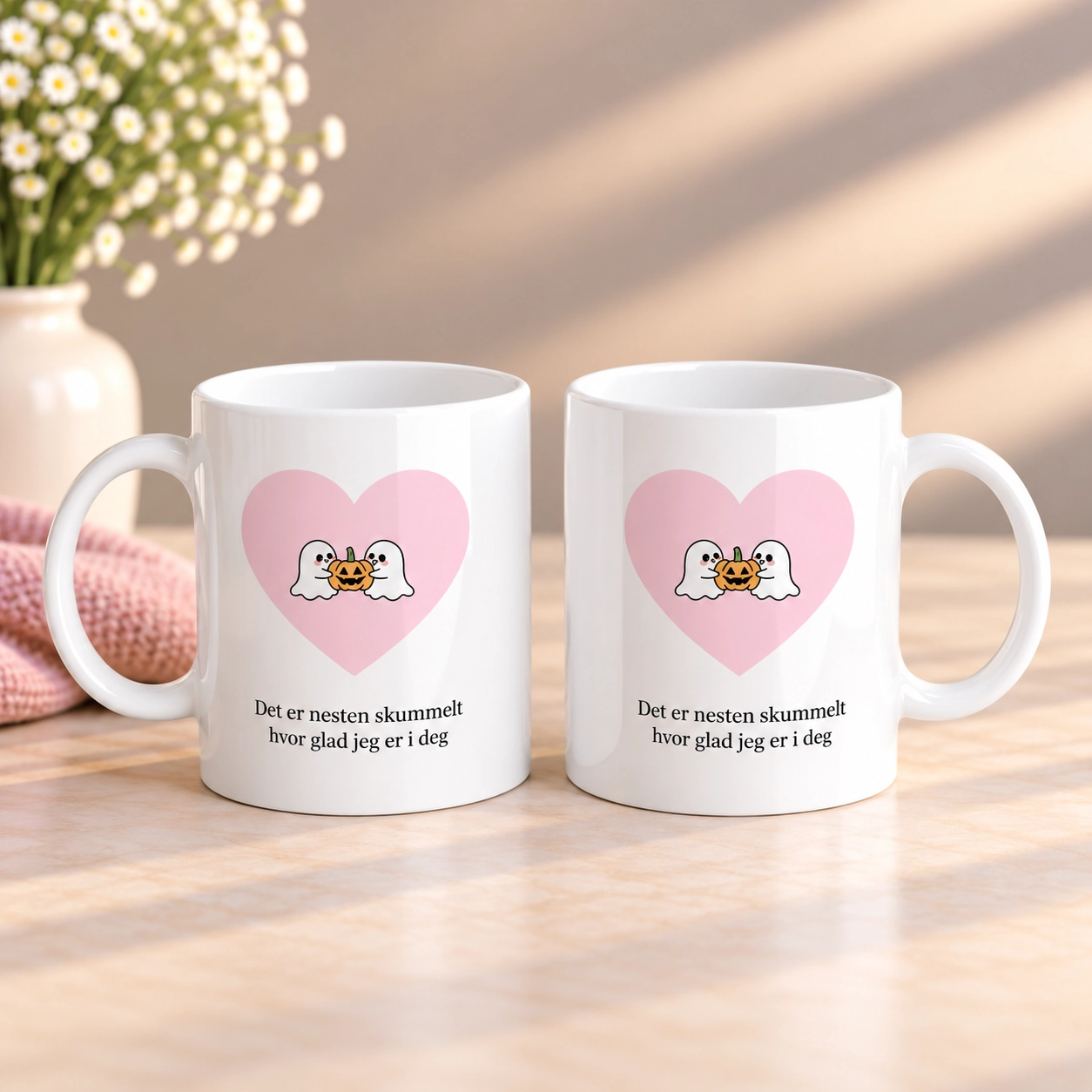 Nesten skummelt. Rosa - krus - Bilde 4